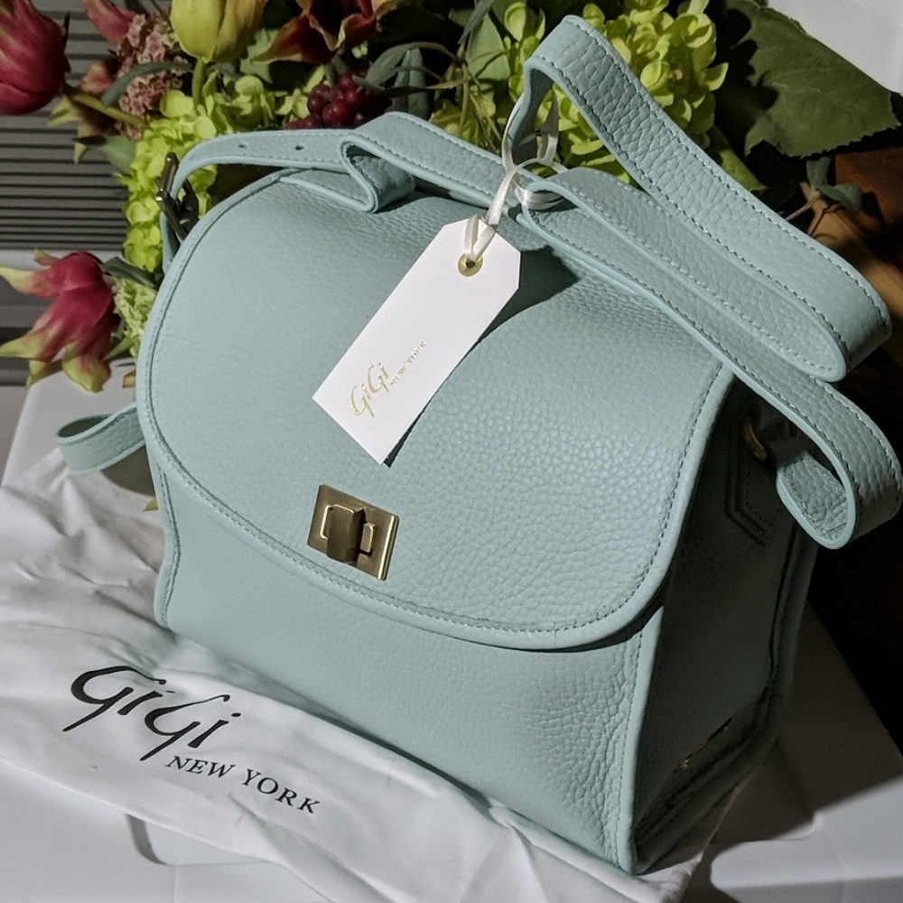 Gigi New York Amelia Azure bag